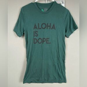 Sassy Aloha Green T-Shirt
